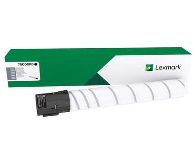 Toner Laser Lexmark 76C00K0 Black -18k Pgs