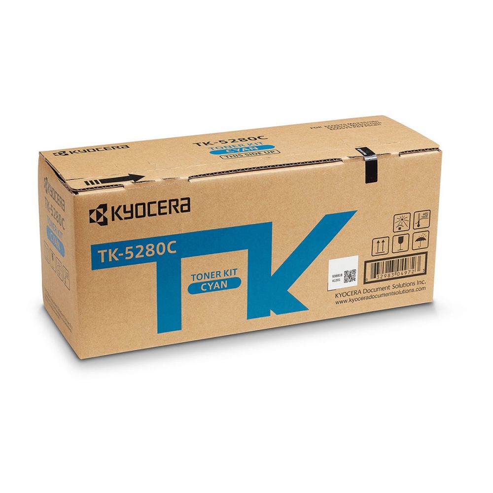 Toner Laser Kyocera Mita TK-5280C Cyan - 11K Pgs
