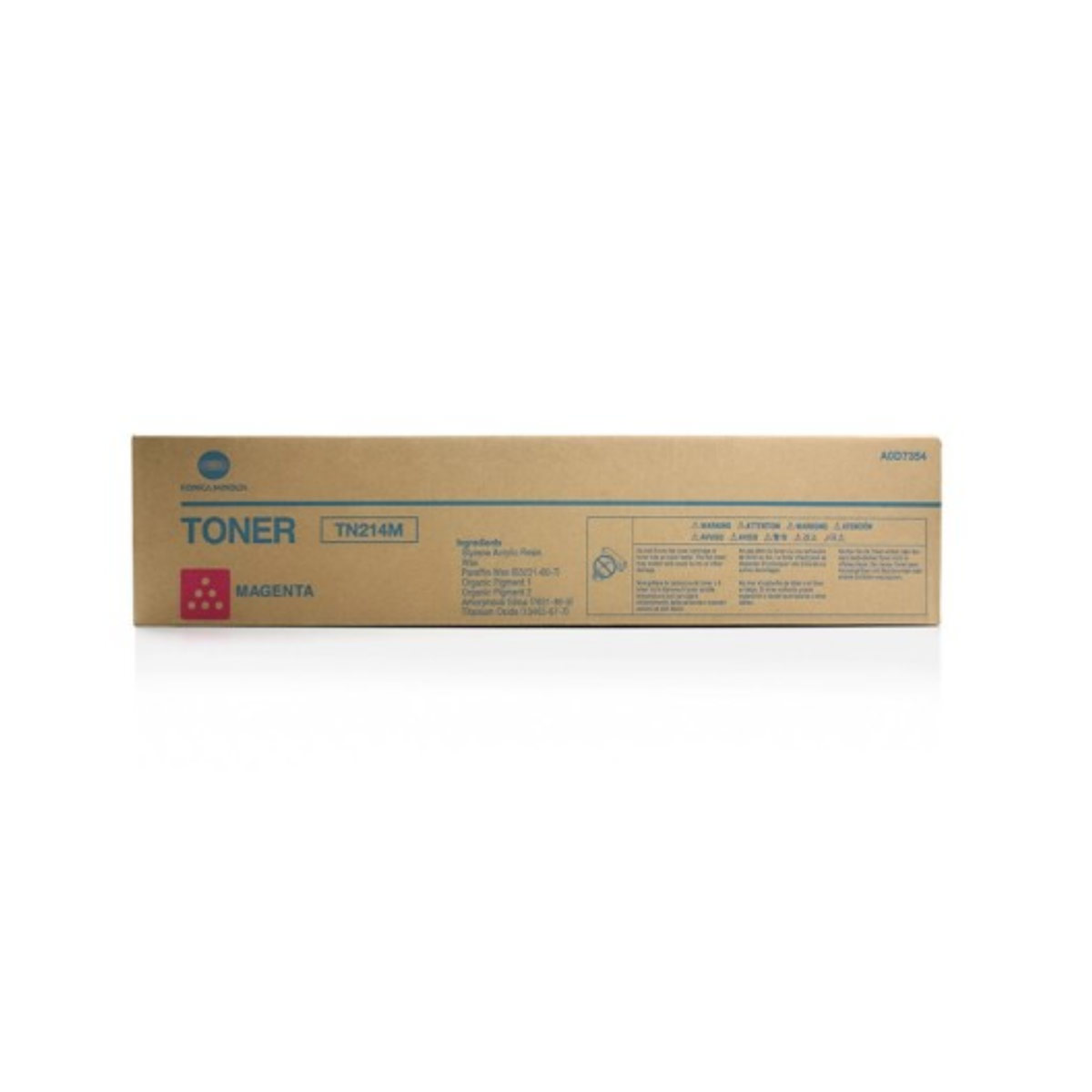 Toner Copier KonicaMinolta TN214M Magenta 18.5K Pages