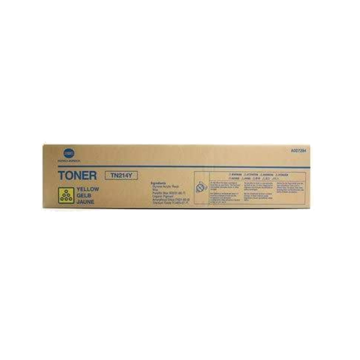 Toner Copier KonicaMinolta TN214Y Yellow 18.5K Pages