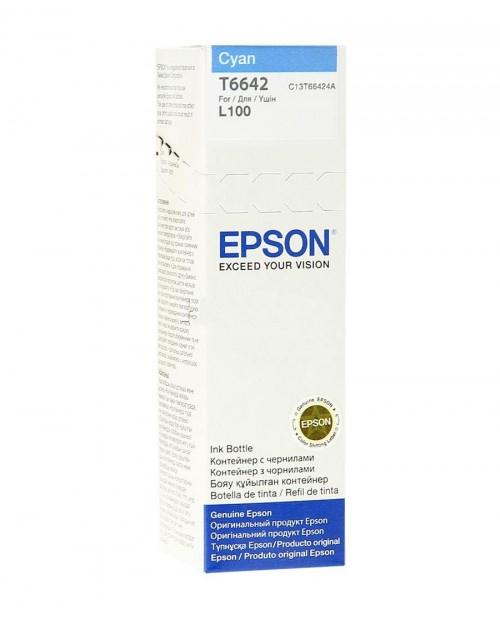 Ink Epson T66424A Cyan in bottle (70ml) Dye Colour Ink