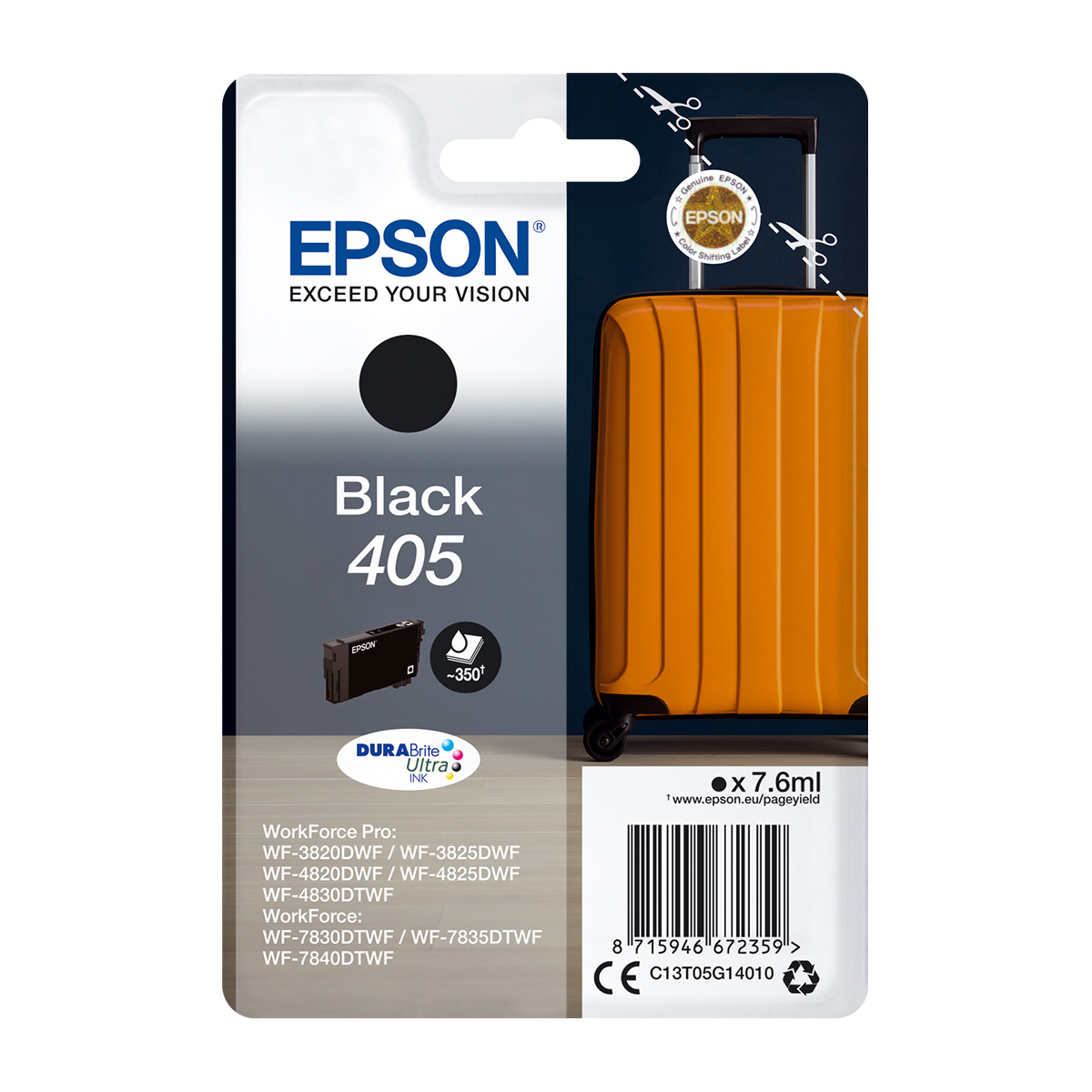 Ink DURABrite Ultra Epson T05G140 C13T05G140 Black 7.6ml